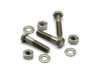 Bolts hex head clearance bolt hole 1-1/4 inch bolt length 25 per pkg.