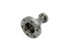 Nipple reducing conical 2-3/4 inch CFF to 1-1/3 inch CFF.